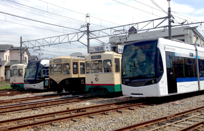 富山地方鉄道㈱ 軌道線 | 鉄軌道王国とやま
